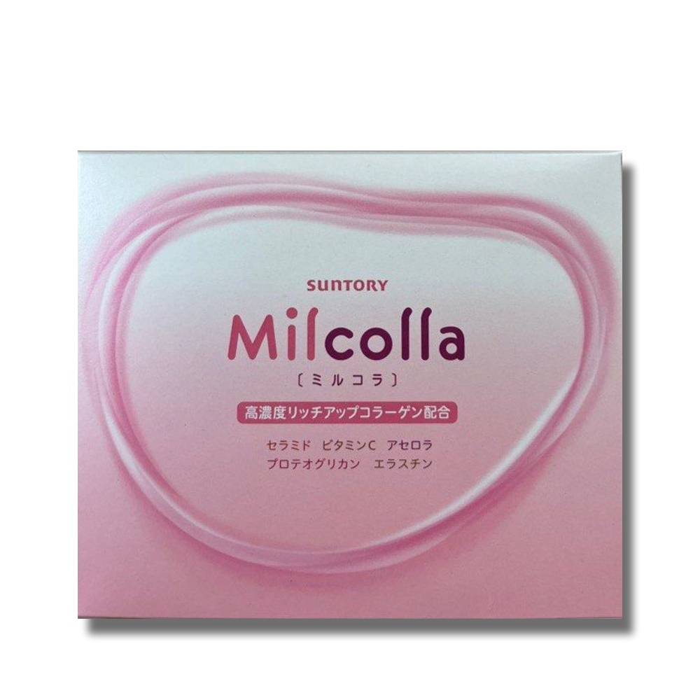 【Suntory 三得利】Milcolla 蜜露珂娜 膠原蛋白 (30包/盒)