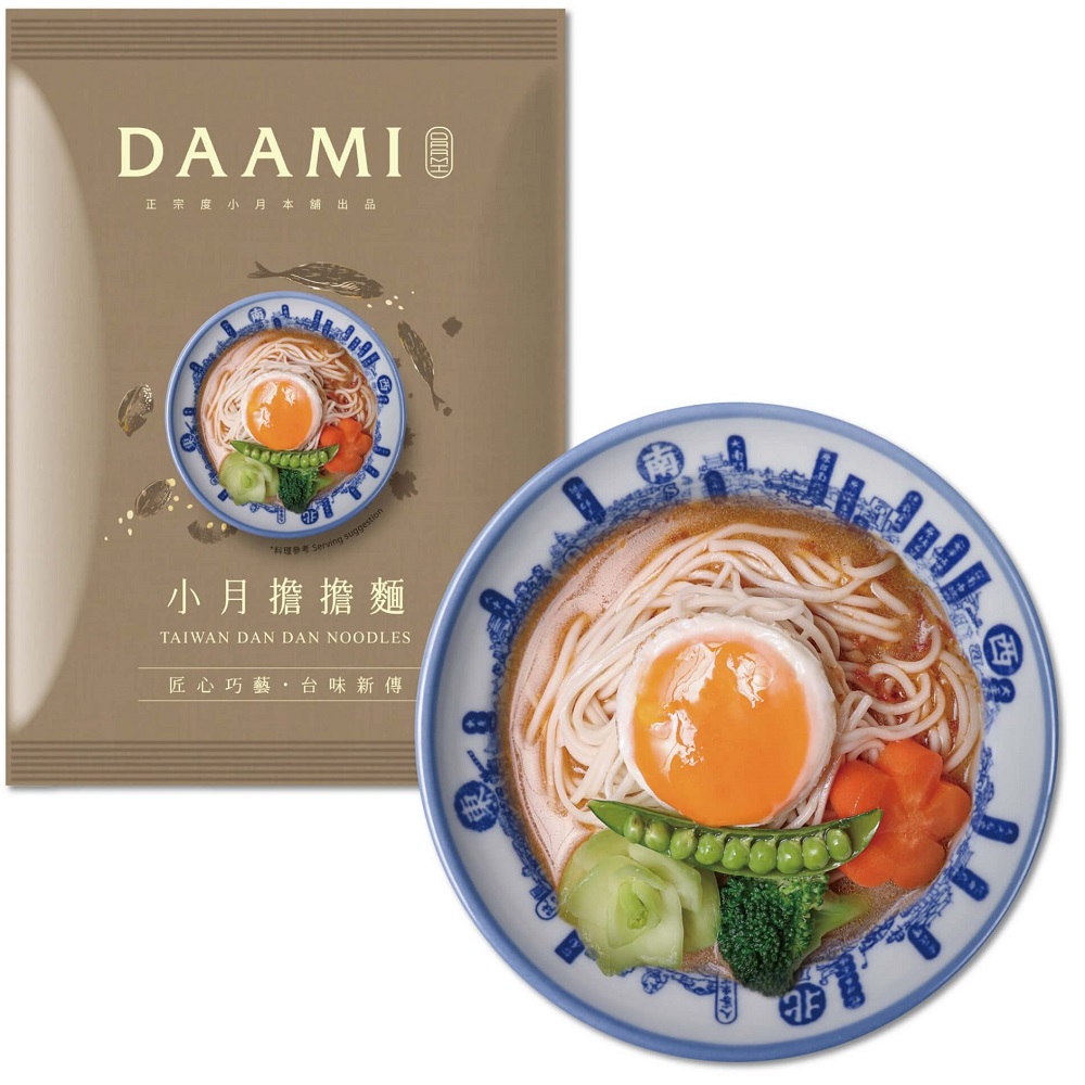DAAMI-乾拌麵系列-台灣擔擔麵(湯)150g*2入組