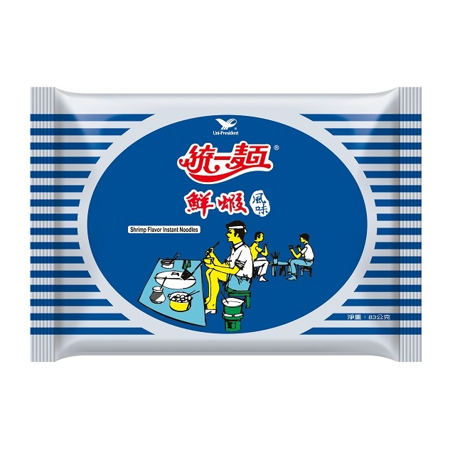 統一麵 鮮蝦風味 (30包/箱)