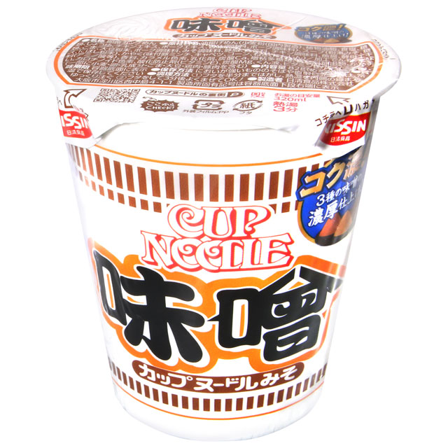 日清食品 日清杯麵-味噌風味 (82gx20入/箱)