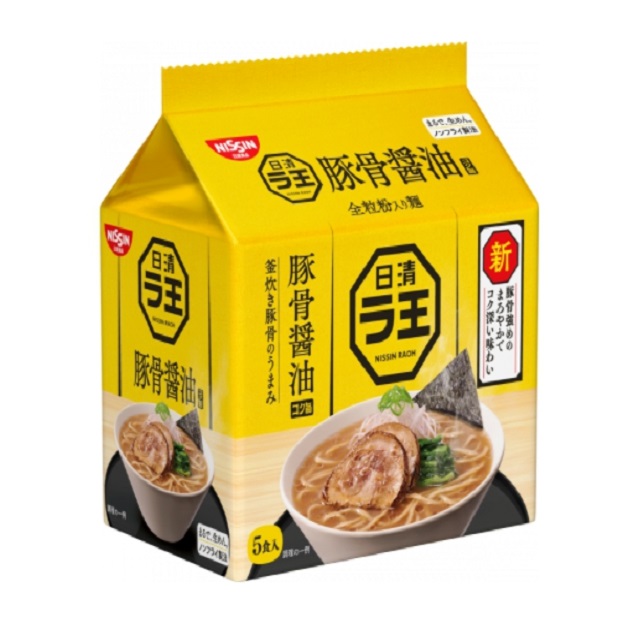 日清麵王5食包麵-豚骨醬油風味 500公克