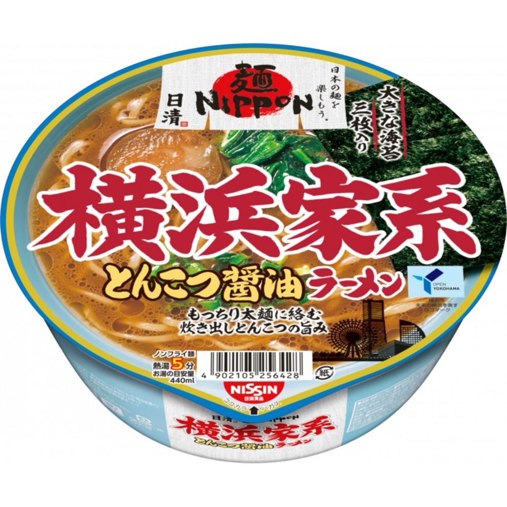 日清橫濱家系醬油豚骨味碗麵119g