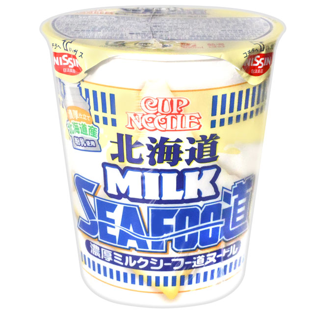 日清 北海道濃厚海鮮牛奶風味杯麵 (81g)