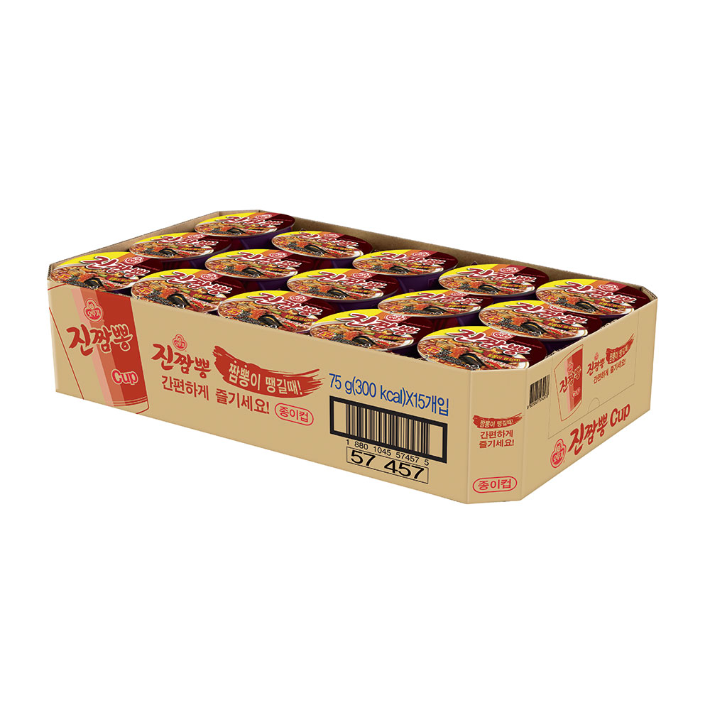 韓國不倒翁(OTTOGI)金螃蟹海鮮風味杯麵15杯