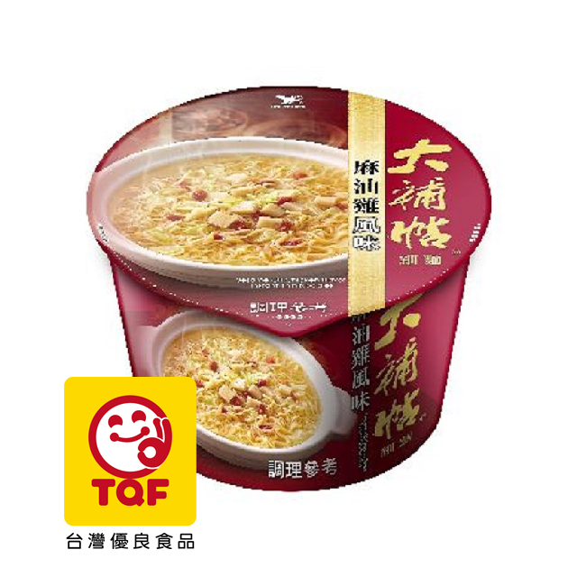 大補帖麻油雞風味細麵(12碗/箱)x2