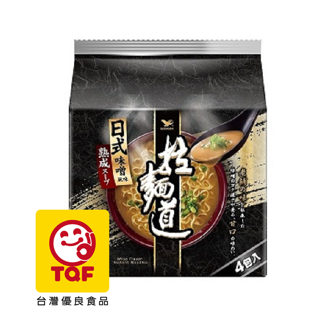 拉麵道味噌風味(4入/袋)x4