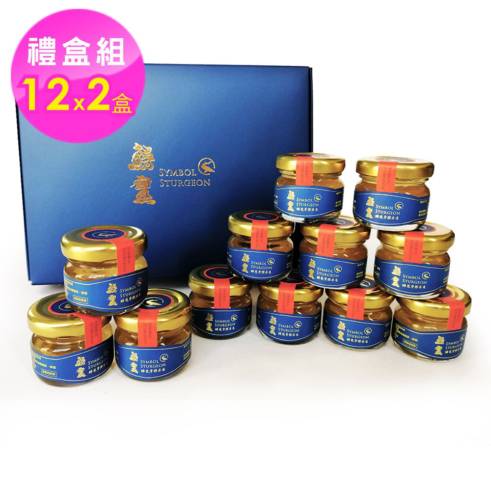 【鱘寶】鱘龍骨膠原凍(30ml-12瓶x2組)