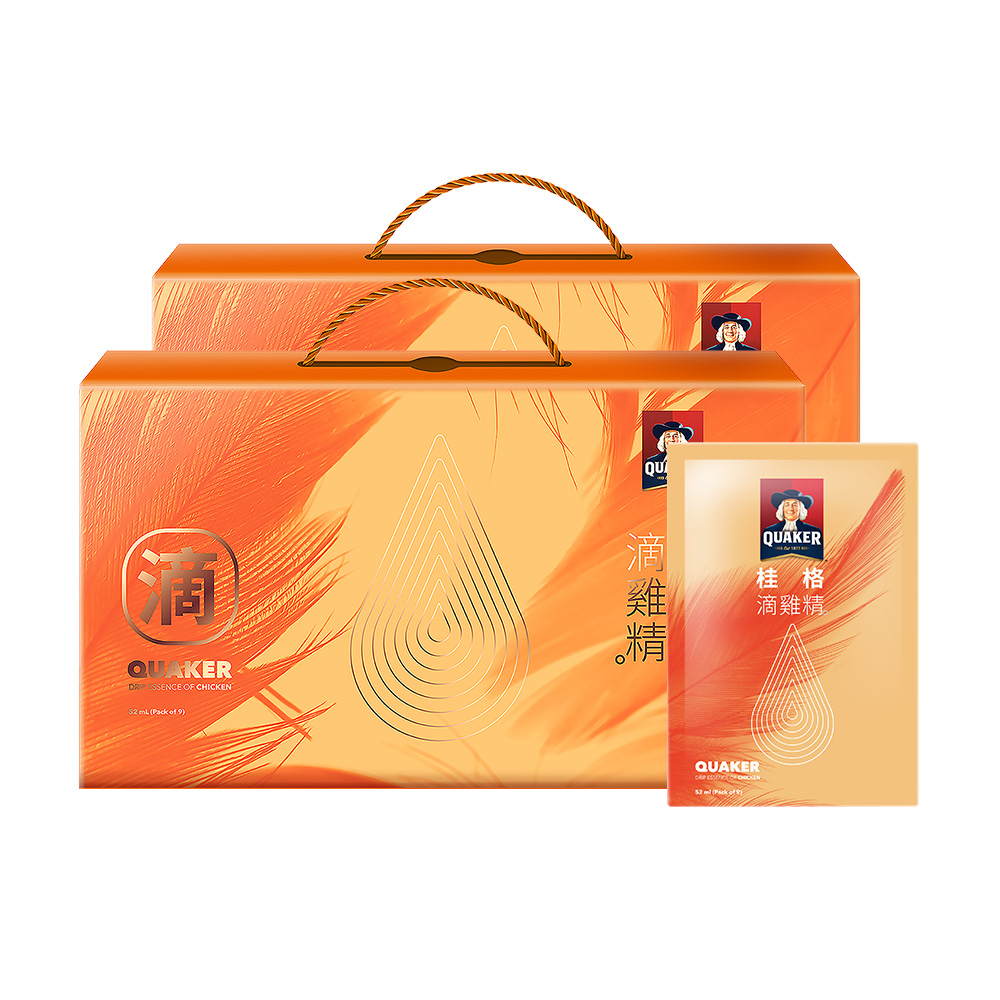 桂格滴雞精(52ml*9包) x2