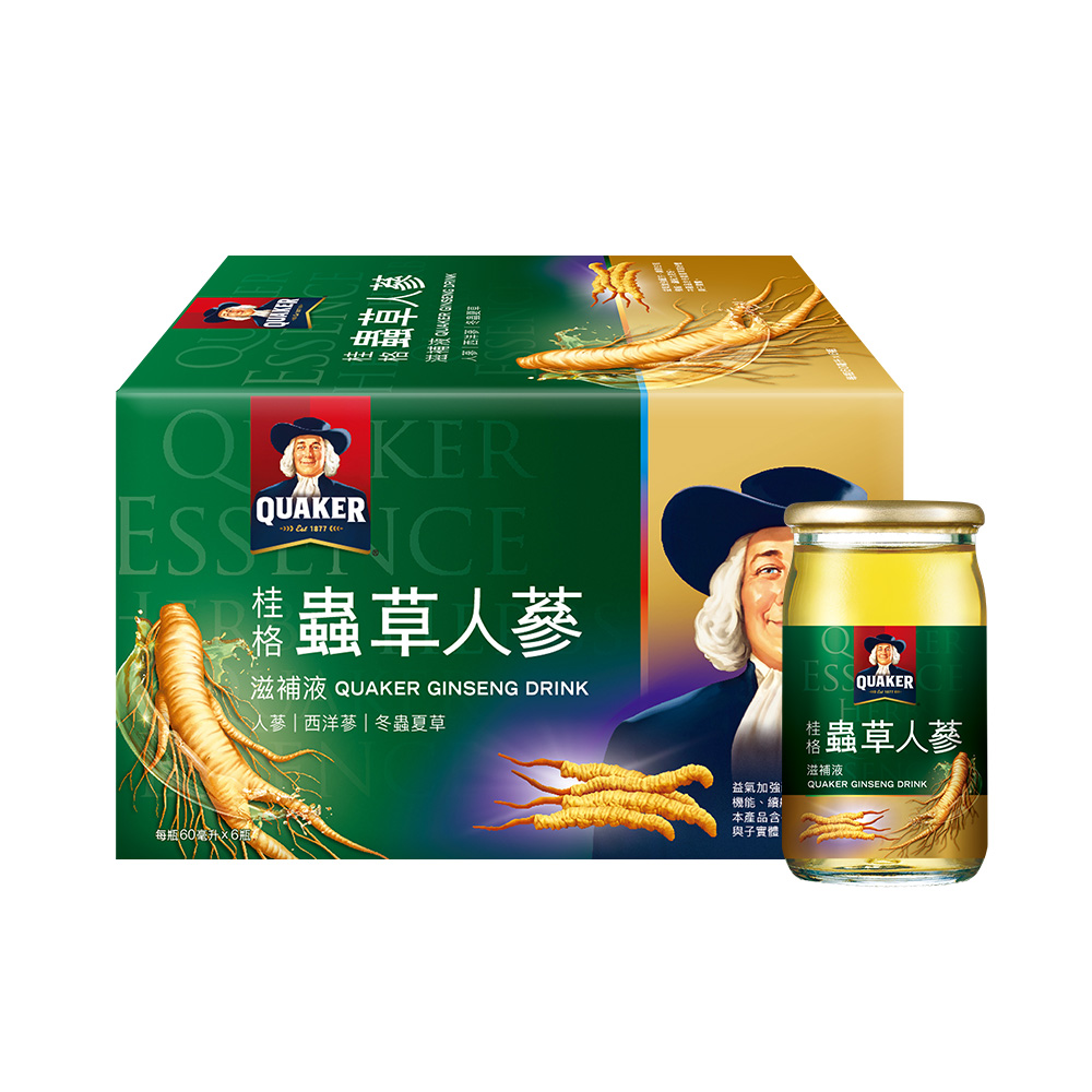 《桂格》冬蟲夏草養氣人參(60ml*6入)