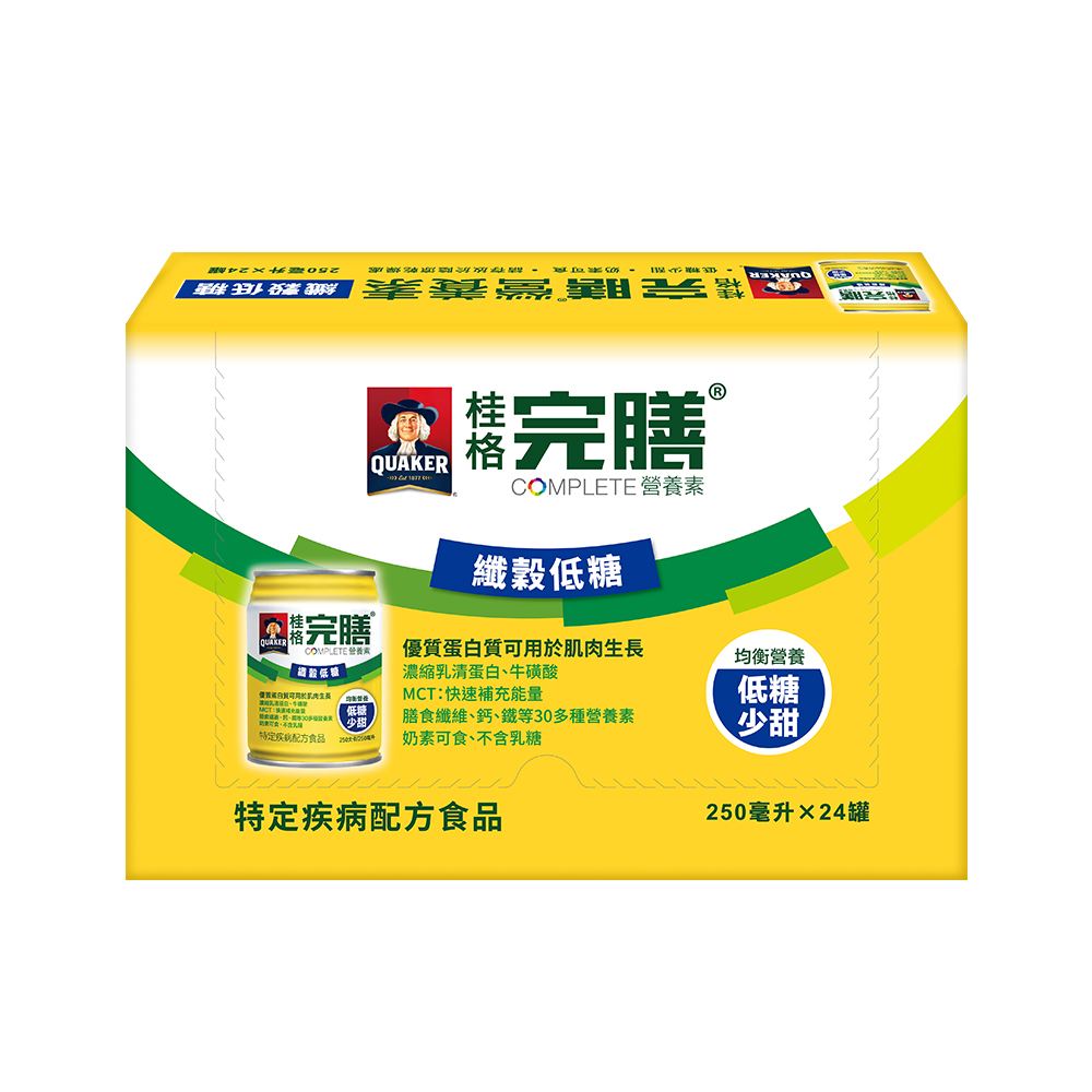 《桂格》完膳營養素纖穀口味(250ml*24入)