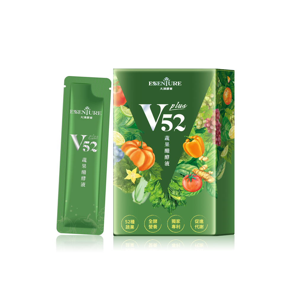 【大漢酵素】V52 PLUS 蔬果維他植物醱酵液(10入/盒)
