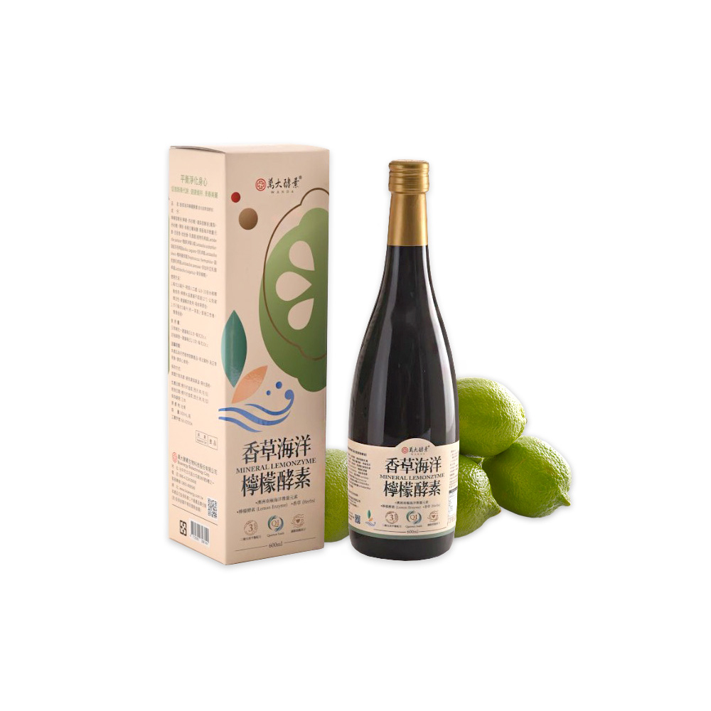 萬大酵素 香草海洋檸檬酵素原液(600ML)