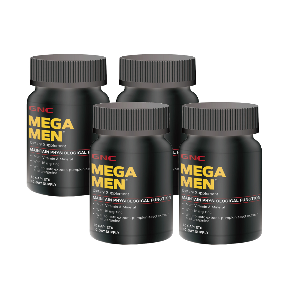 GNC健安喜男性綜合維生素食品錠(60錠/盒)x4入