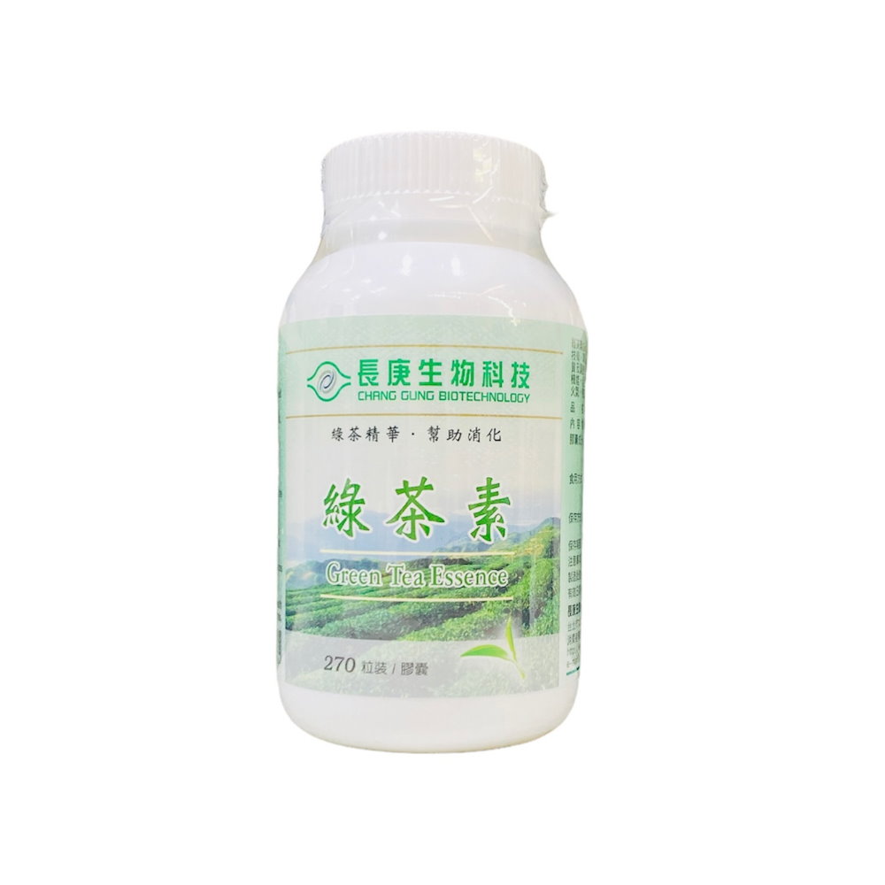 長庚生物科技 綠茶素(270粒裝/瓶)