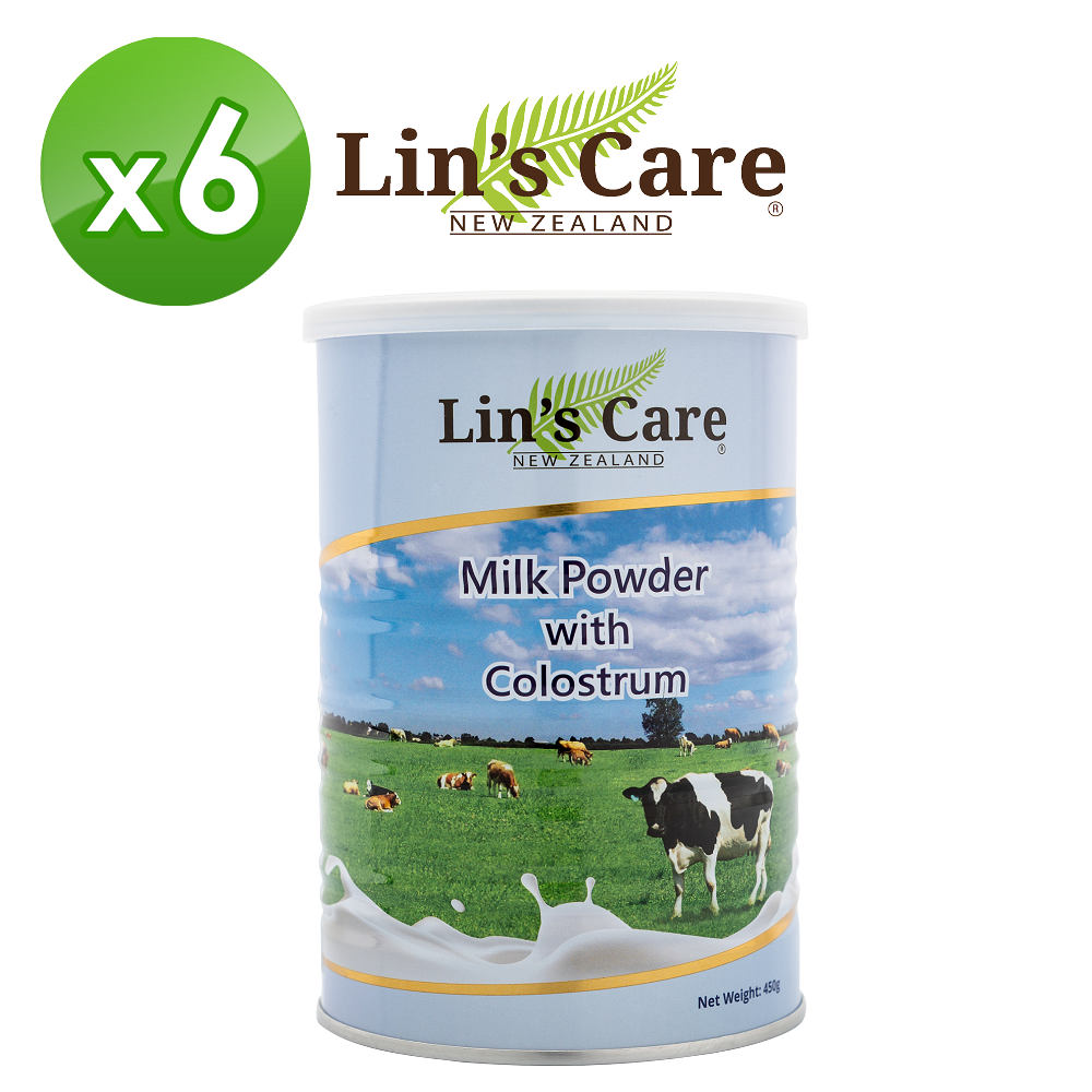 Lins Care 高優質初乳奶粉 450g x 6罐