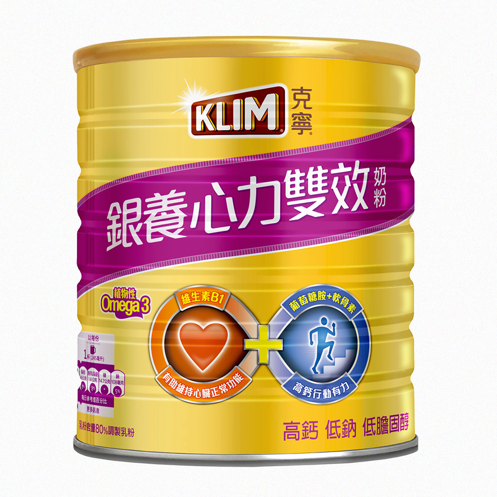金克寧銀養奶粉高鈣雙效配方 1.5kg