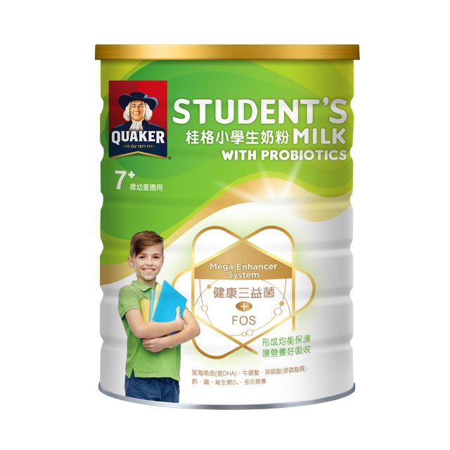 《桂格》三益菌小學生奶粉(1500g/罐) x6罐