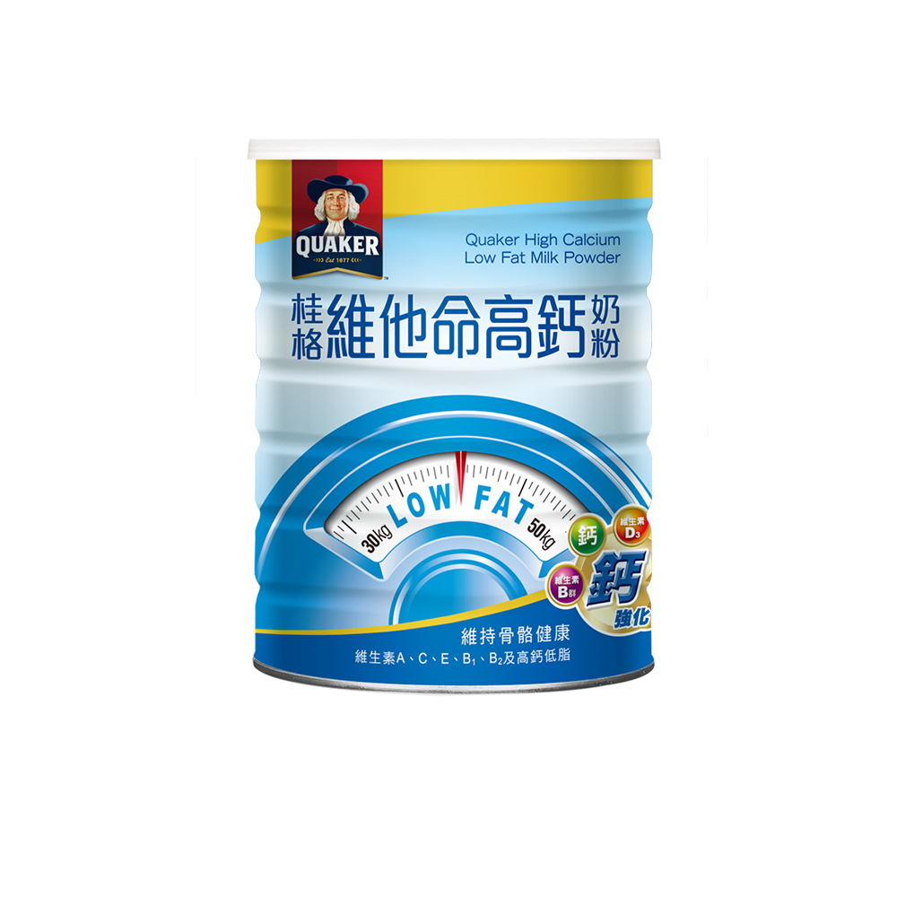 【桂格】維他命高鈣奶粉(825g/罐)