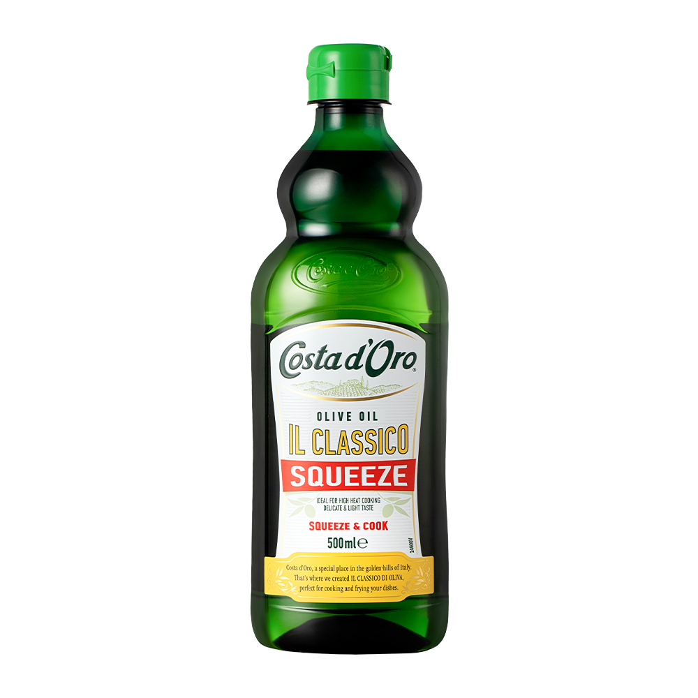 【Costa dOro 高士達】義大利原裝進口橄欖油_擠壓瓶(500ml)
