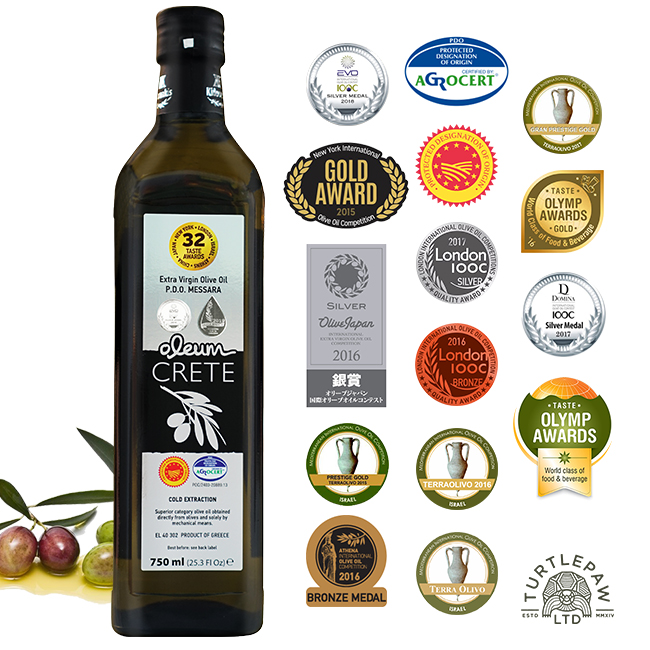【Oleum Crete】奧莉恩頂級初榨橄欖油1瓶(750ml)