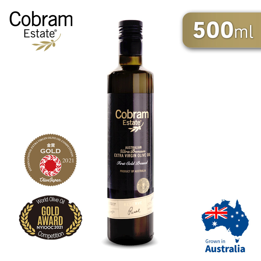 澳洲Cobram頂級/特級初榨橄欖油(皮夸爾風味Picual) 500ml