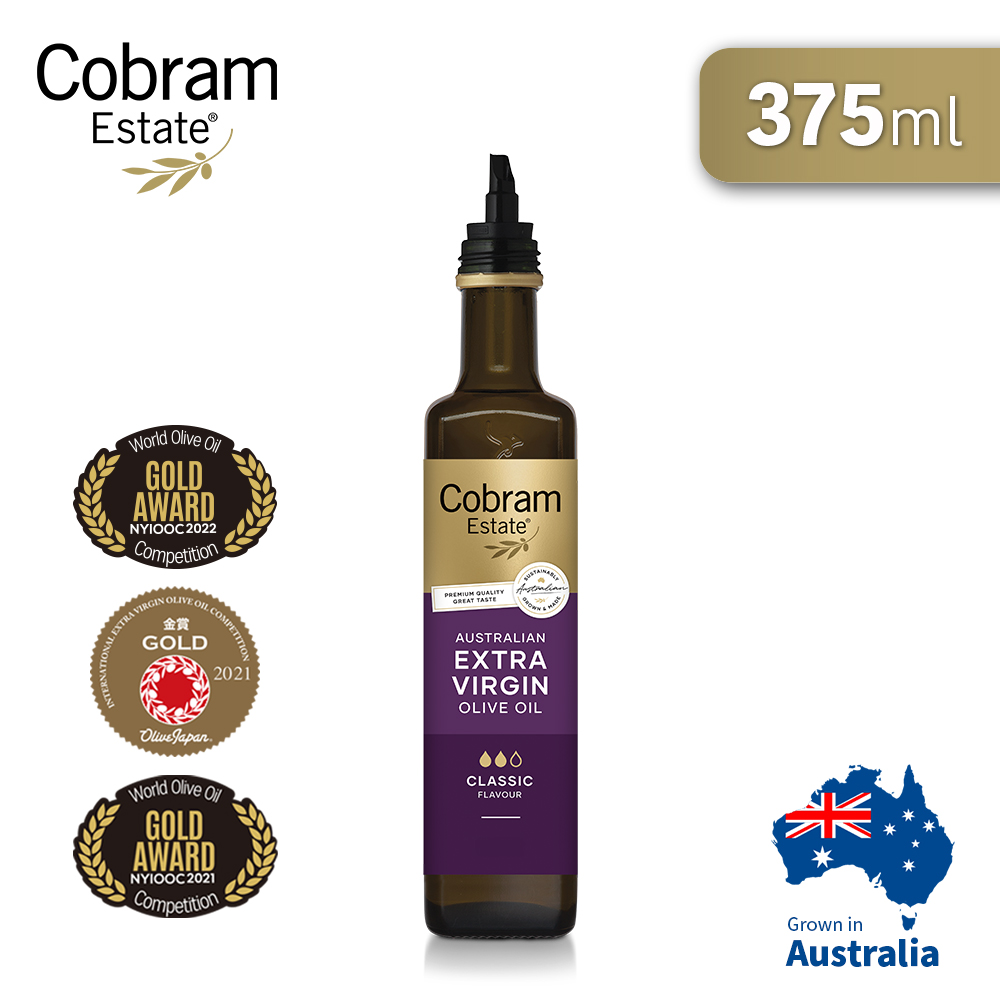 澳洲Cobram Estate頂級/特級初榨橄欖油(經典風味Classic) 375ml