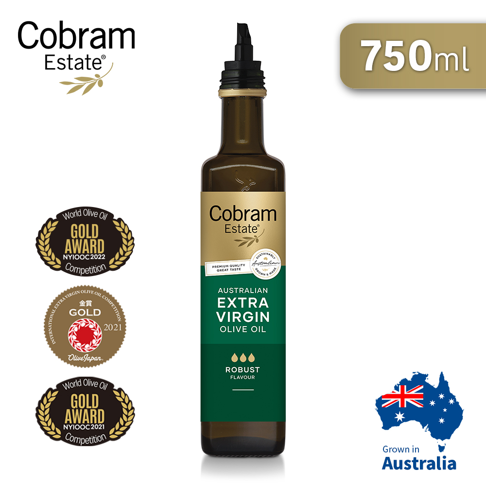 澳洲Cobram特級初榨橄欖油(醇厚風味Robust) 750ml
