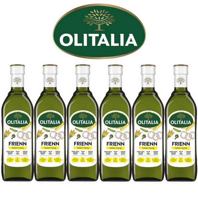 (Olitalia)奧利塔高溫專用葵花油禮盒組750mlx6瓶