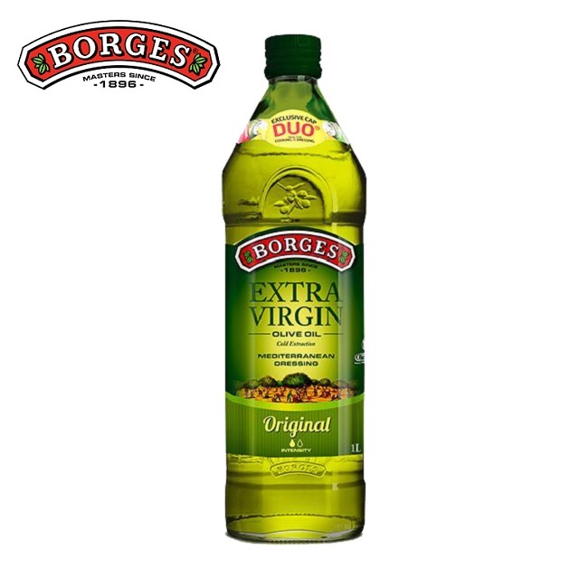 《西班牙BORGES》百格仕原味橄欖油1L