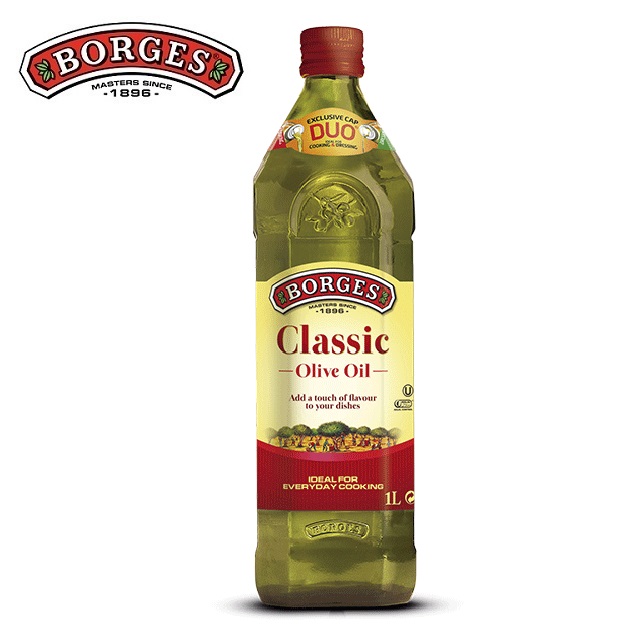 《西班牙BORGES》百格仕中味橄欖油1L