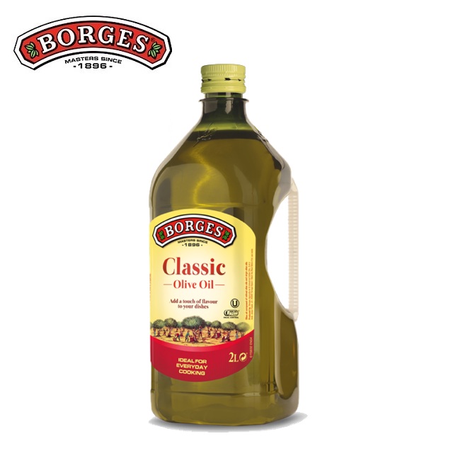 《西班牙BORGES》百格仕中味橄欖油2L