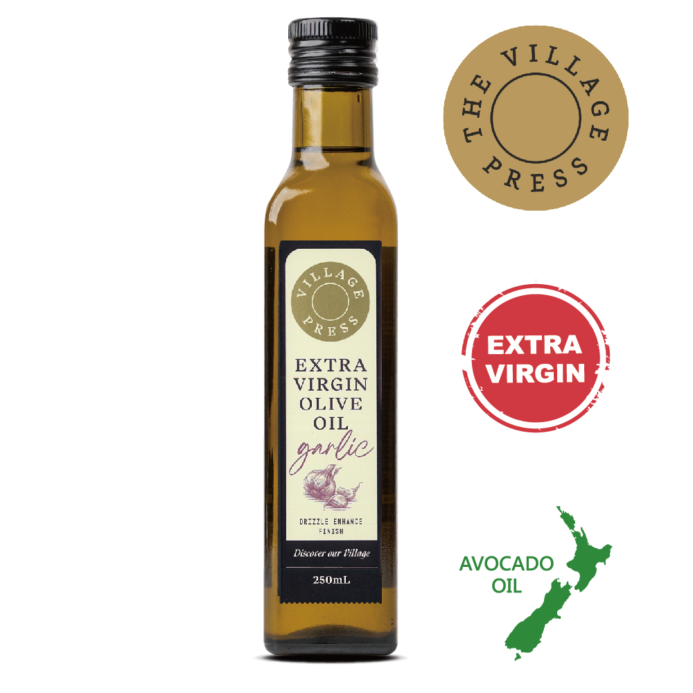 【壽滿趣- 紐西蘭廚神系列】頂級冷壓初榨蒜香風味橄欖油(250ml)