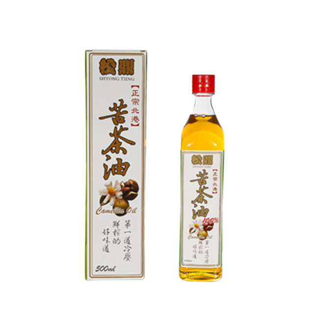 松鼎 正宗北港100%苦茶油(盒裝) (500ml/瓶)