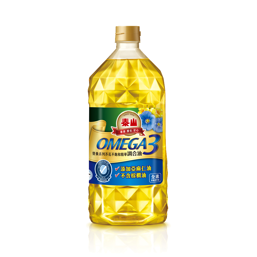泰山 Omega-3不飽和精華調合油2L (6瓶 / 箱)