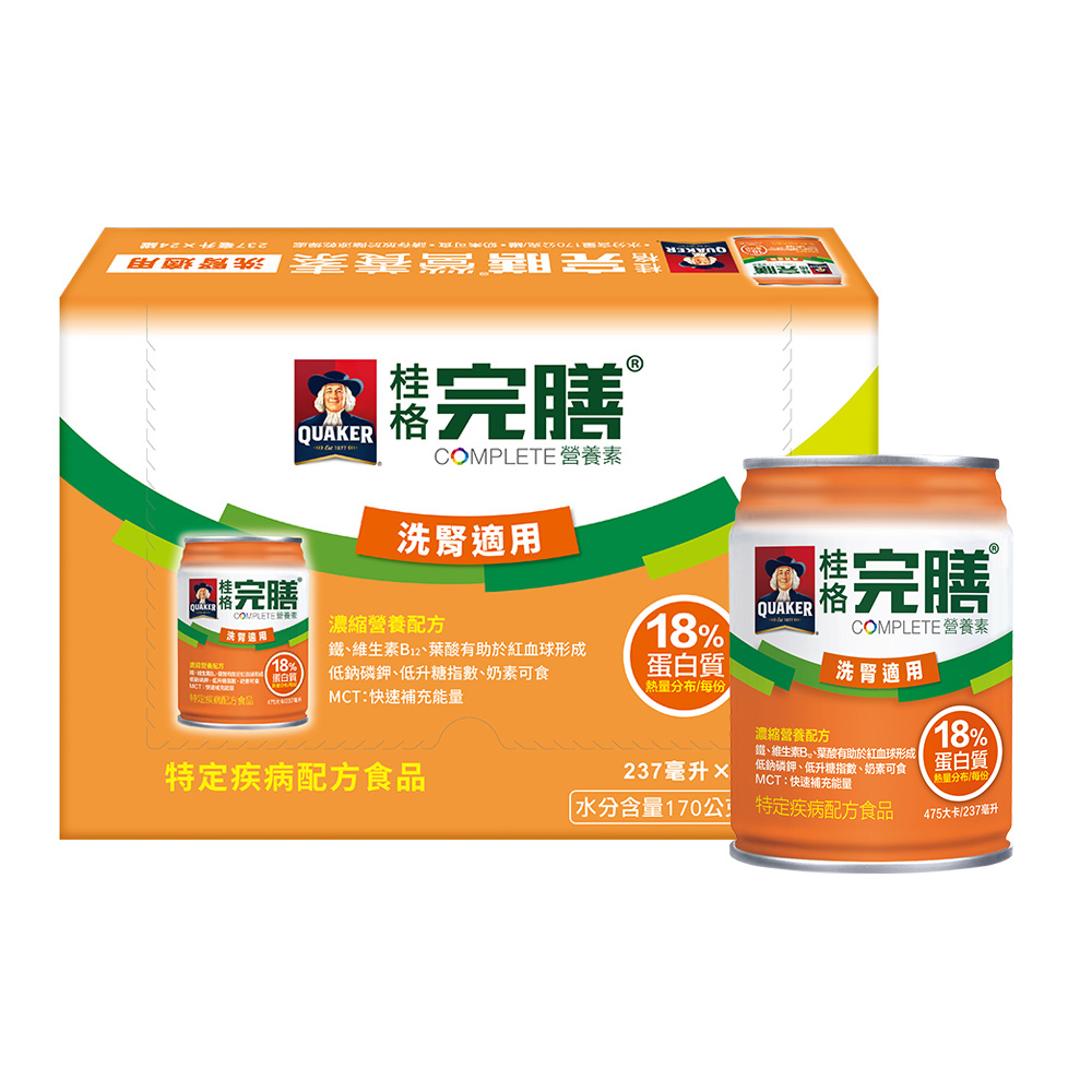 桂格完膳營養素洗腎病患適用配方 237ml * 24入