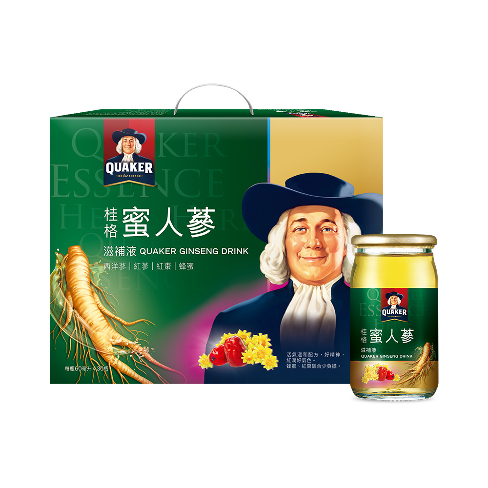 桂格 養氣蜜人參滋補液(60ml×30入)