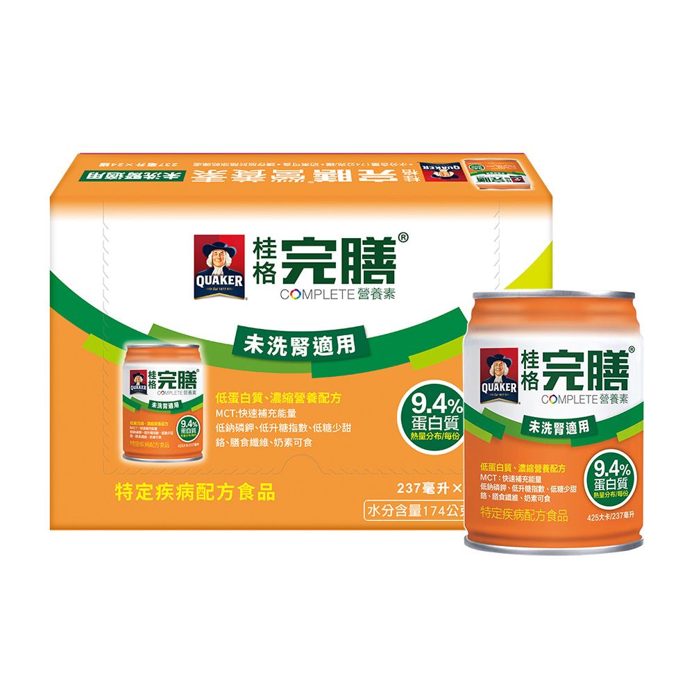 桂格完膳營養素未洗腎病患適用配方 237ml * 24入