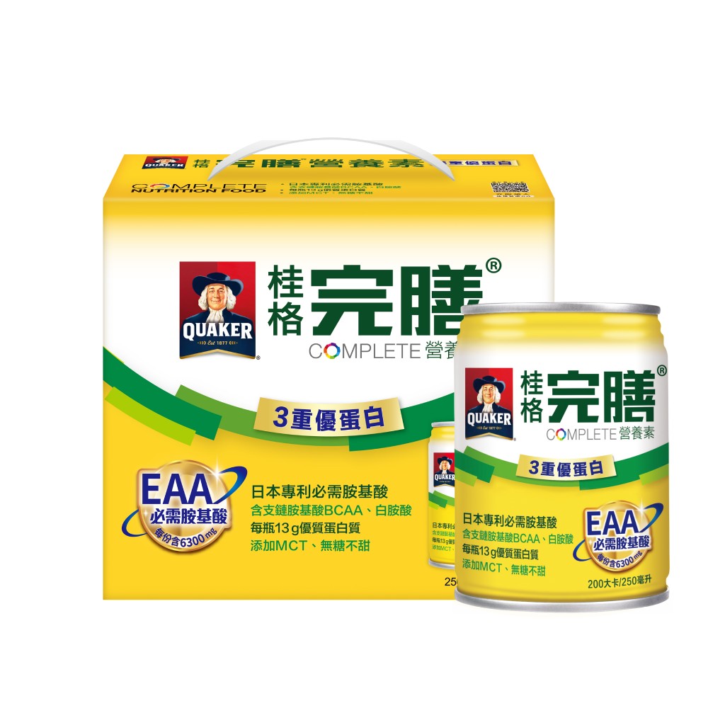 桂格完膳營養素 3重優蛋白禮盒(250ml×6入)