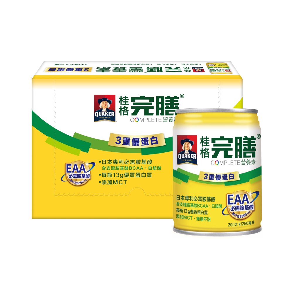 桂格完膳營養素 3重優蛋白(250ml×24入)/箱