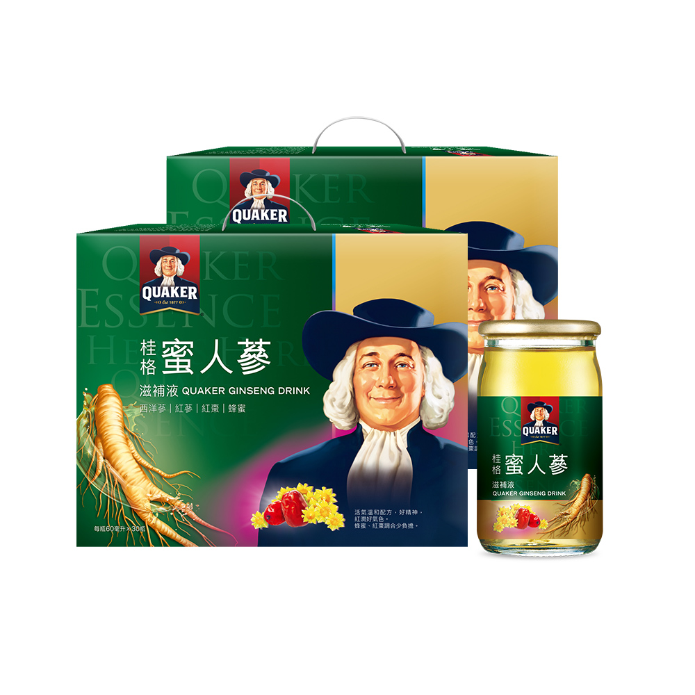 桂格 養氣蜜人參滋補液(60ml×30入)2盒