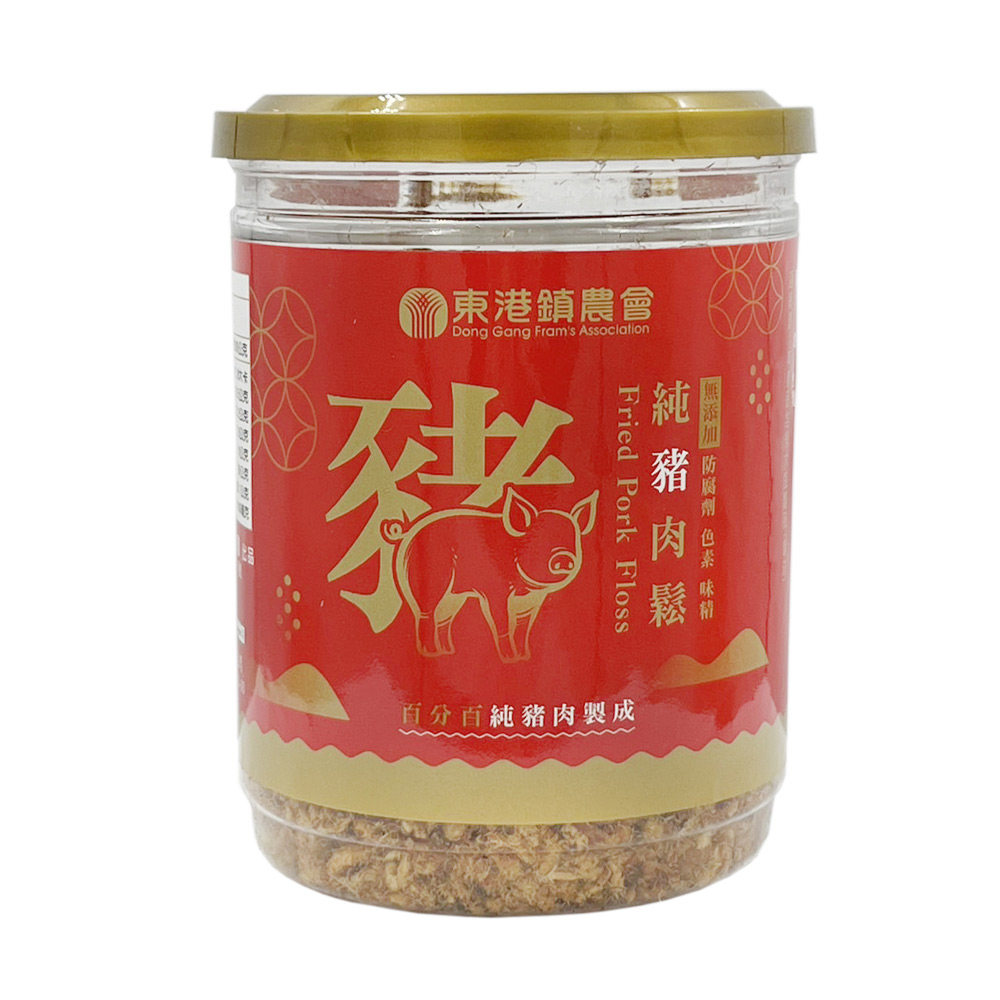 【東港鎮農會】純豬肉鬆130公克/罐