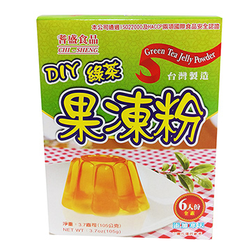 耆盛 DIY綠茶果凍粉(105g)*3