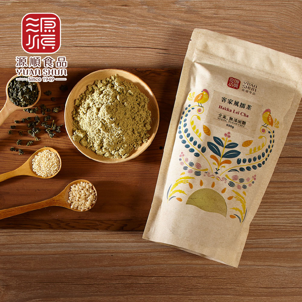 《源順》客家風擂茶(無糖)(500g×2袋)