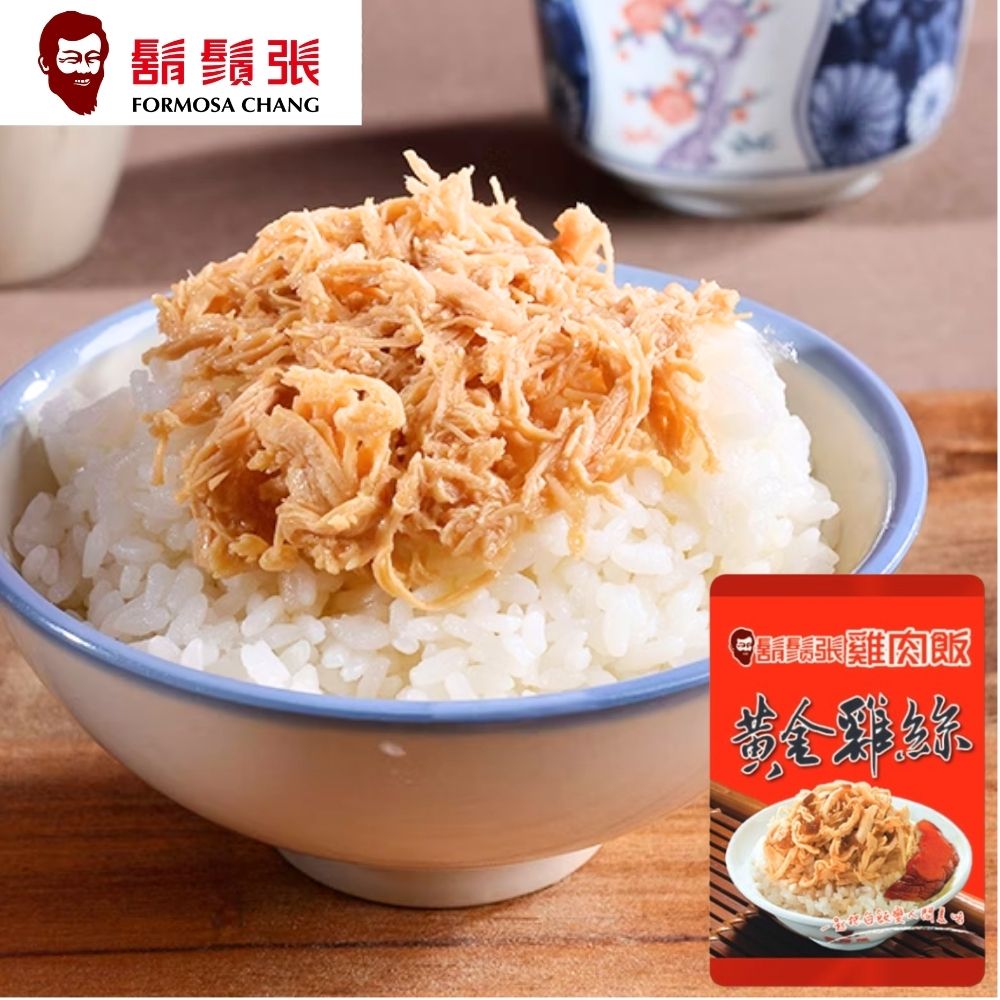 鬍鬚張 黃金雞絲(200g/包)x3