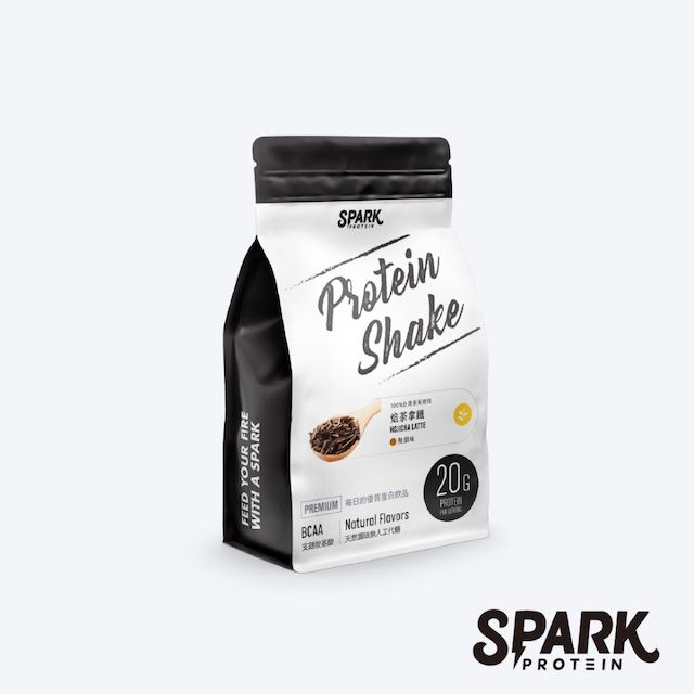 Spark Shake 高纖優蛋白飲 - 焙茶拿鐵（1kg袋）