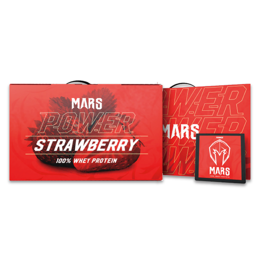 戰神MARS 高能量乳清蛋白(草莓)70gX60包