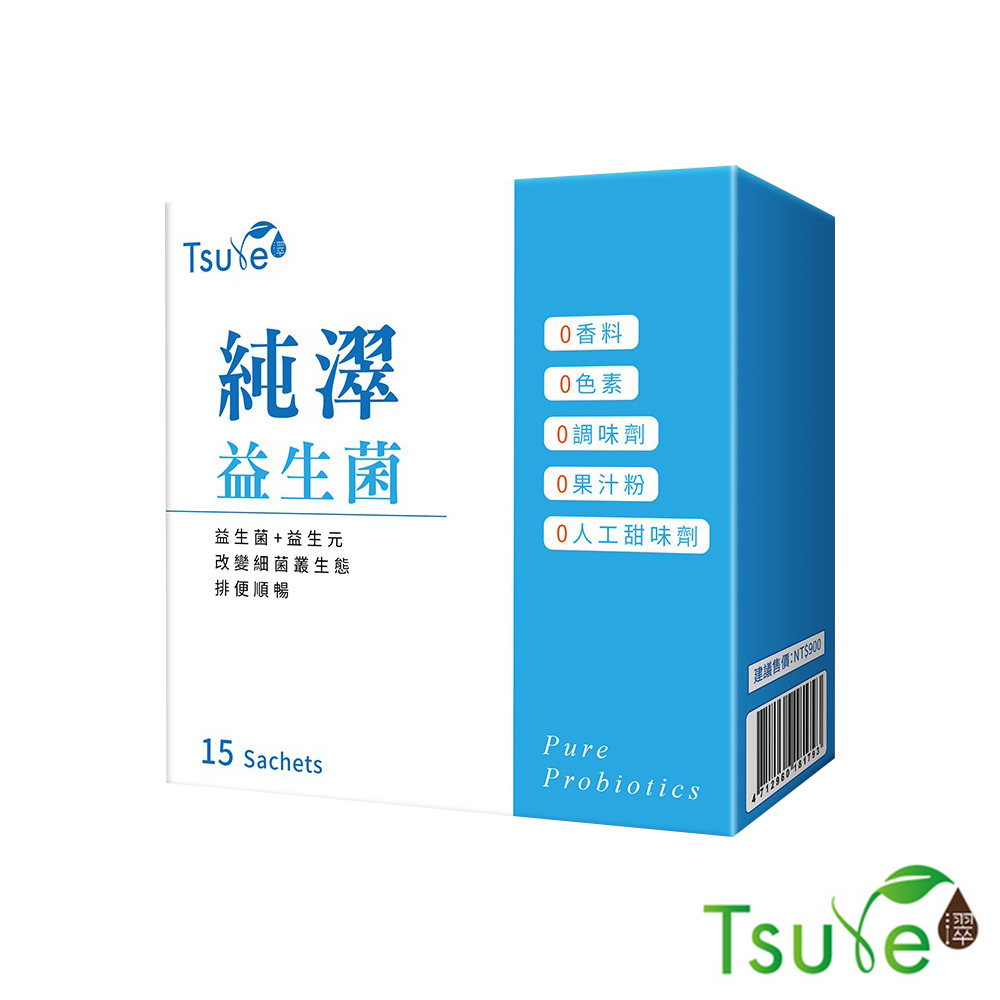 【日濢Tsuie】 純濢益生菌(15包盒) 1入