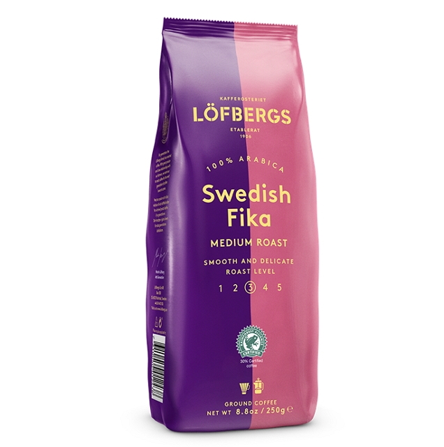 瑞典Lofbergs經典Fika咖啡粉(中烘焙)(雨林聯盟)250gX2