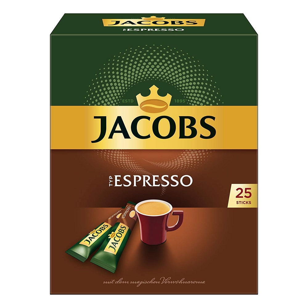 德國JACOBS 皇冠經典即溶咖啡 義式濃縮45G