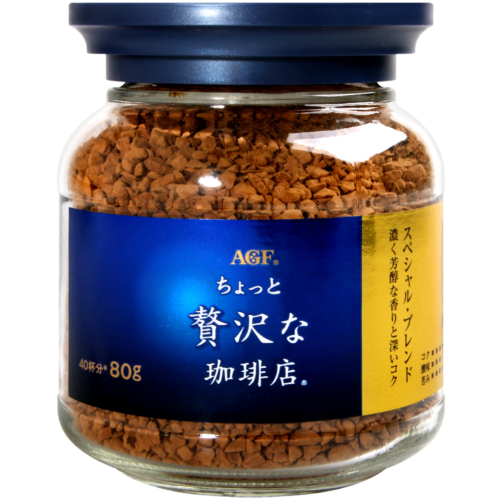 AGF Ma 咖啡罐(藍)-奢華 (80g)x6